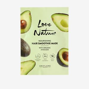 Love Nature hranilna maska za lase z avokadom iz biološke pridelave