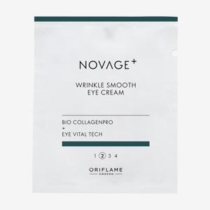 Novage+ Wrinkle Smooth silmaümbruskreemi tester