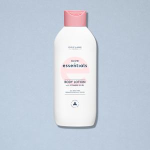 Glow Essentials Body Lotion with Vitamins E & B3