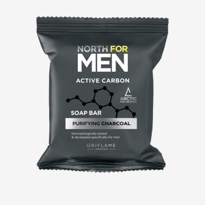 საპონი North For Men Active Carbon (ნორს ფო მენ ექთივ ქარბონ)