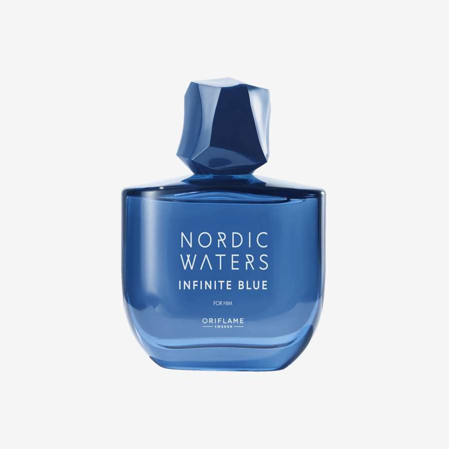 Nordic Waters Infinite Blue erkaklar uchun iforli suv [Nordik Uoters Infinit Blu]