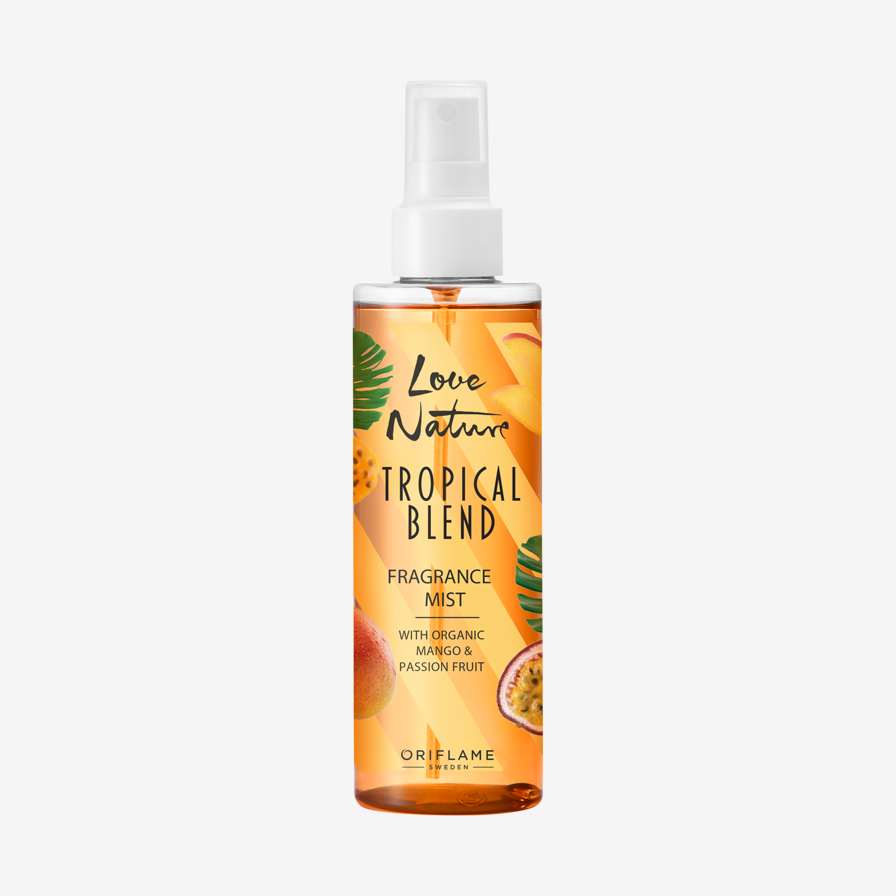 Tropical Blend Fragrance Mist with Organic Mango and Passion Fruit