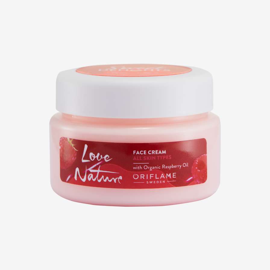 Sweet Delights Face Cream with Organic Raspberry Oil