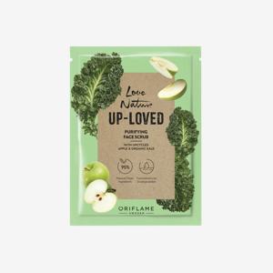 Exfoliante Facial Purificante con Manzana Reciclada y Kale Orgánica Love Nature Up-Loved
