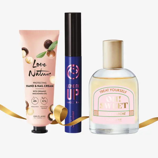 un ensemble de produits de maquillage