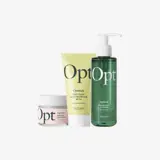 a group of bottles of cosmetics