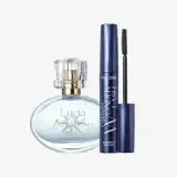 butelka perfum i tusz do rzęs