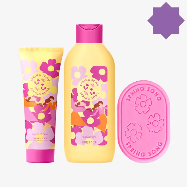 ustidagi gullar bo'lgan bir guruh shishalar