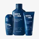 skupina modrých lahviček