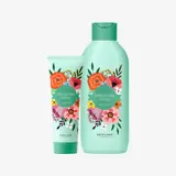 бутилка и туба шампоан