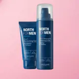 fľaša gélu a tuba peny