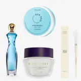 un grup de produse cosmetice diferite