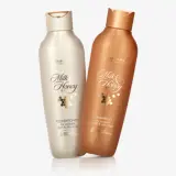 a bottle of shampoo and conditioner