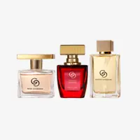 sekelompok botol parfum