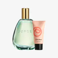 sebotol parfum dan sebatang krim