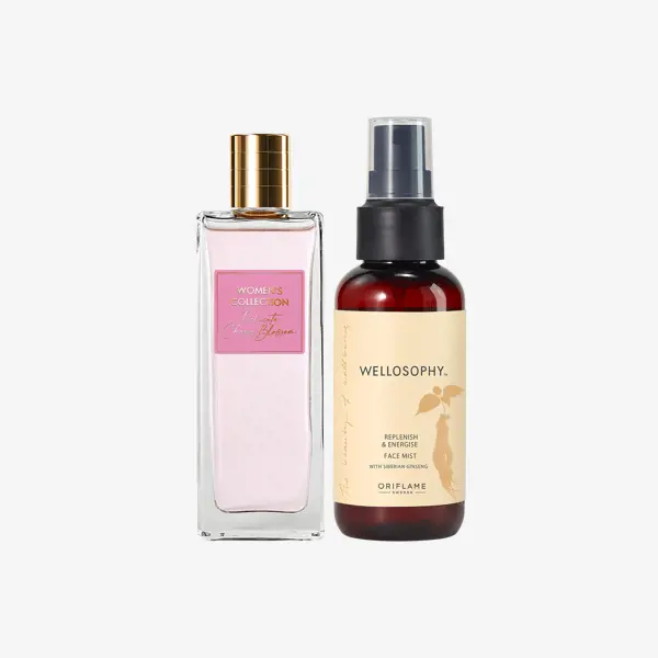 sebotol parfum dan sebotol parfum