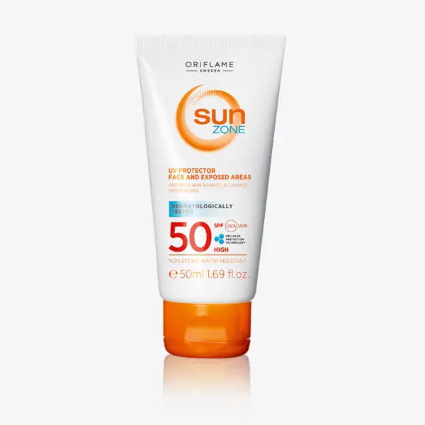 Слънцезащитен лосион за лице SPF 50
