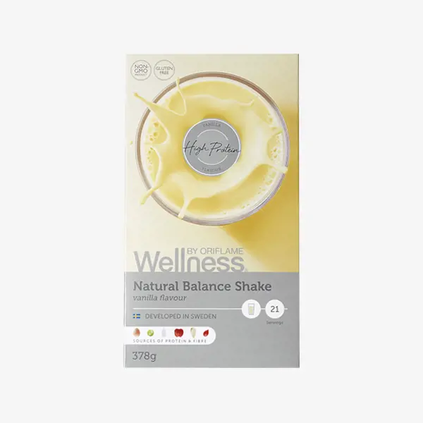 o cutie de shake de vanilie