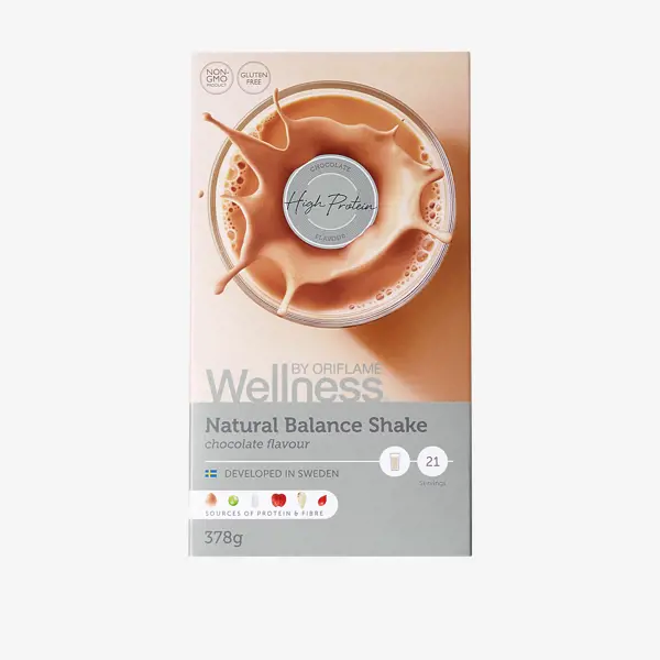 o cutie de shake de ciocolată