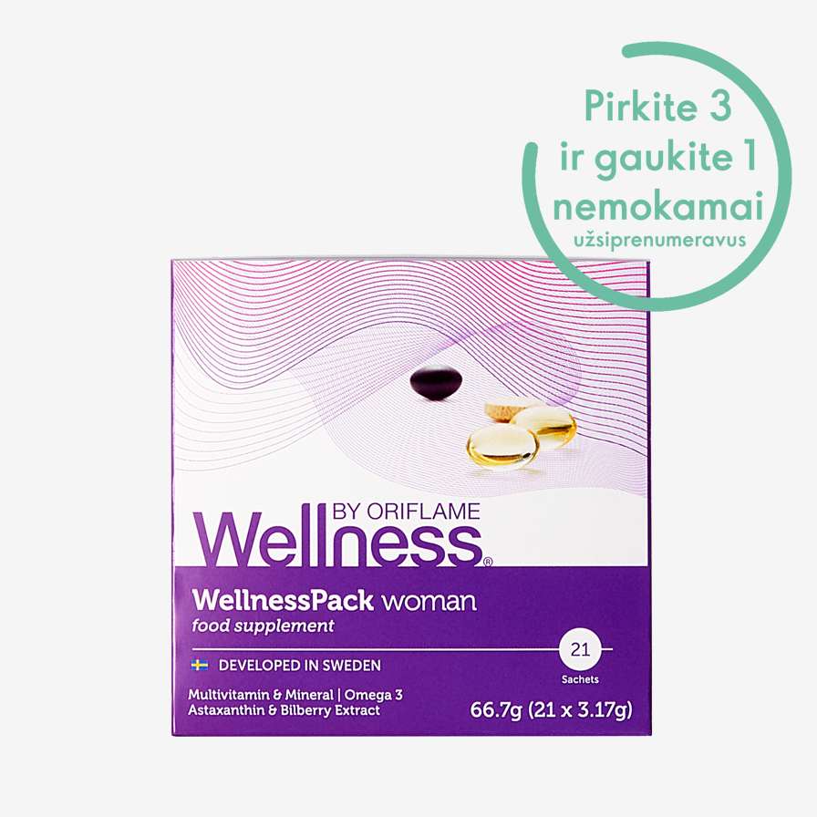 „WellnessPack“ moterims