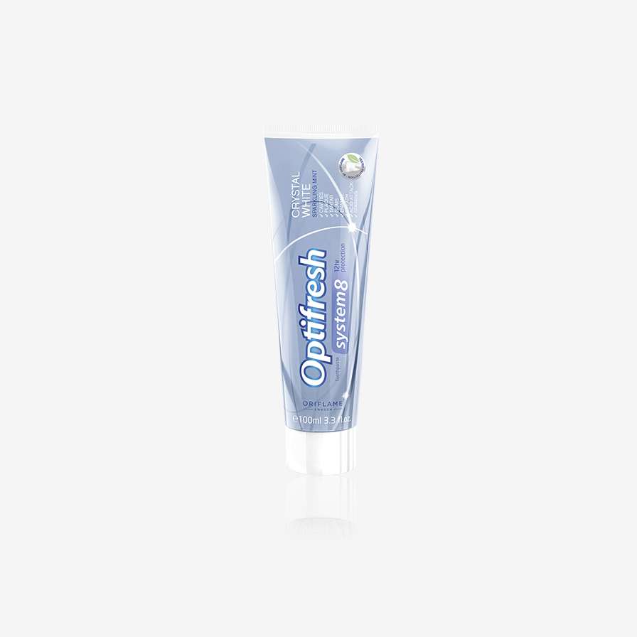 System 8 Crystal White Toothpaste