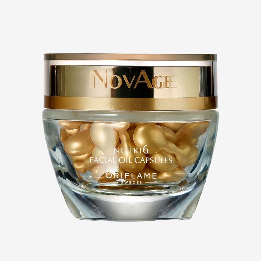 „NovAge Nutri6“ aliejaus kapsulės veidui