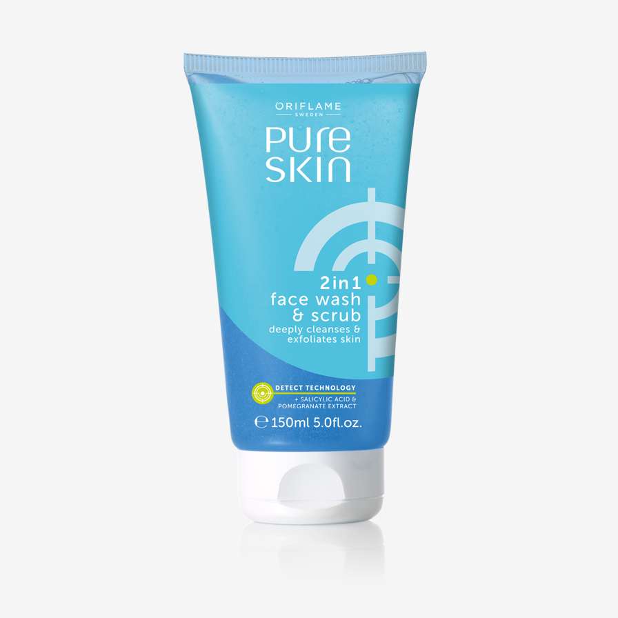 Pure Skin 2-in-1 Face Wash & Scrub