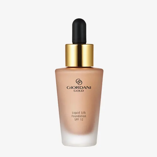 Maquillaje Liquid Silk Giordani Gold