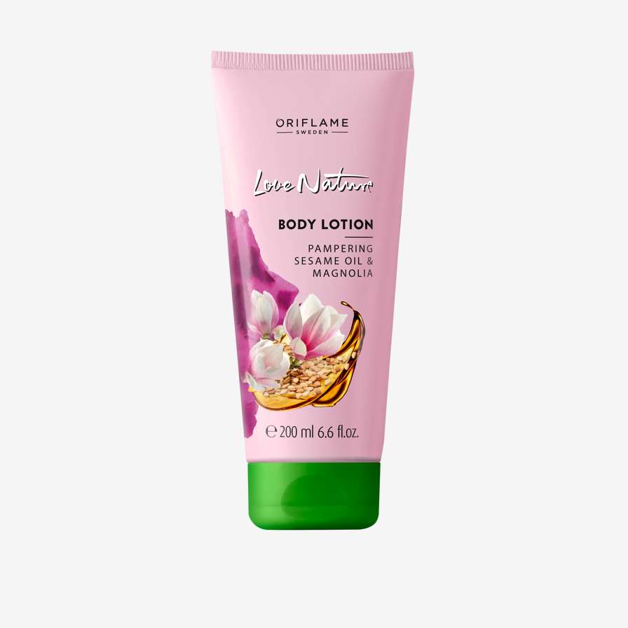 Love Nature Body Lotion Pampering Sesame Oil & Magnolia