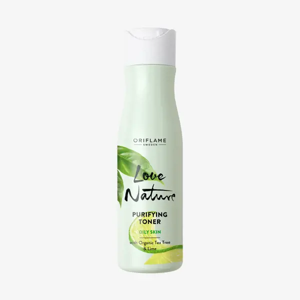 Tonique Purifiant Love Nature à l'Extrait d'Arbre à Thé et de Citron Naturels