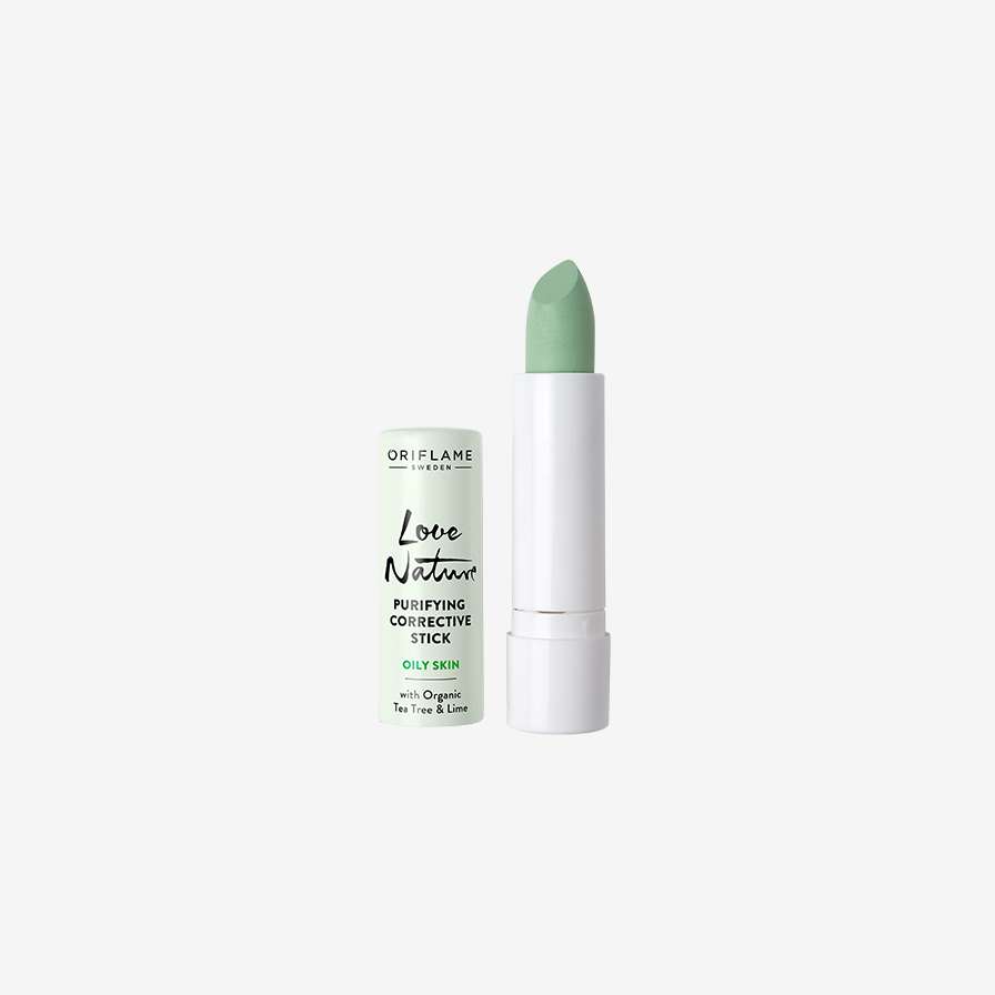 Love Nature Purifying Corrective Stick with Organic Tea Tree & Lime
