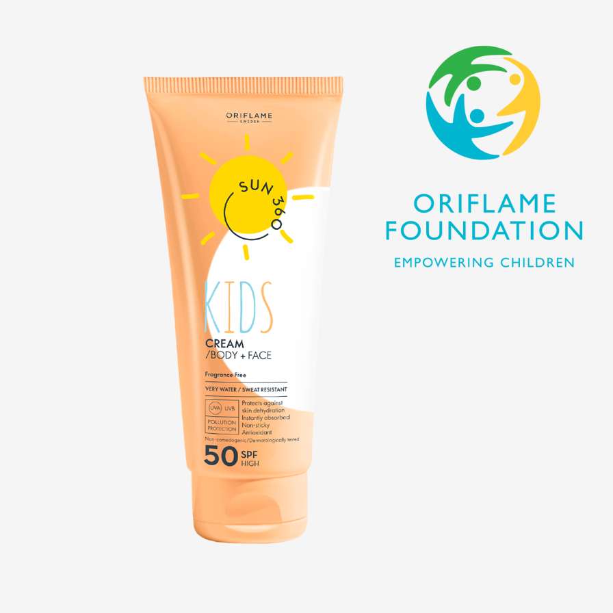 Sun 360 krema za sunčanje za djecu za tijelo i lice sa ZF 50