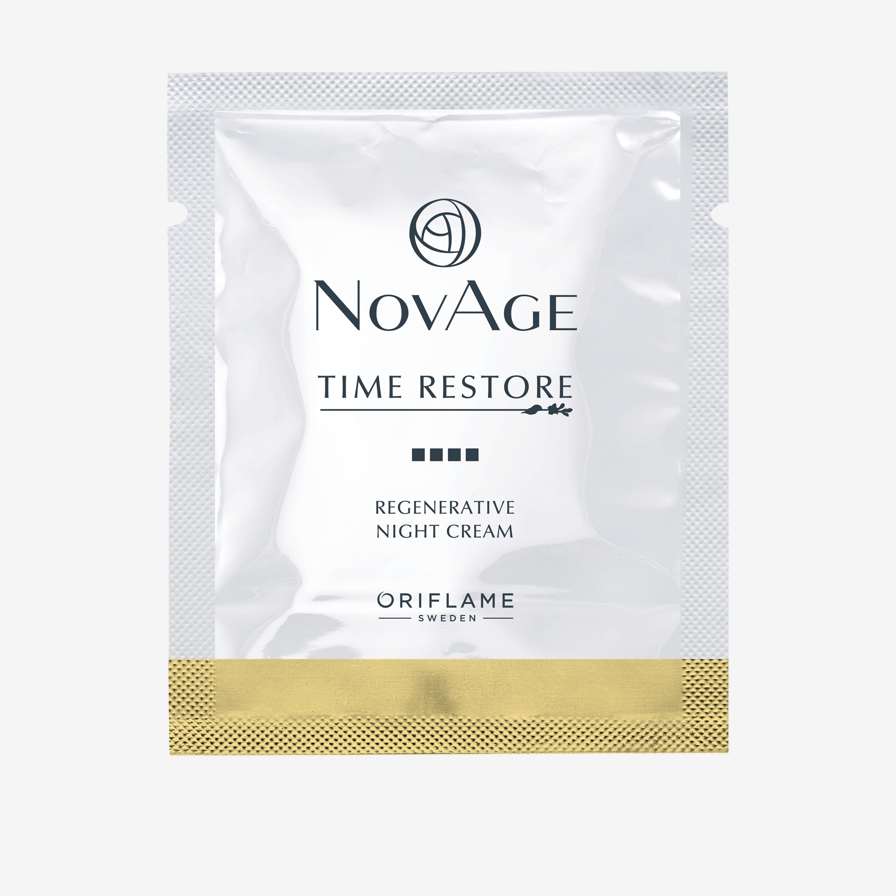 NovAge Time Restore cavanlaşdırıcı gecə kremi (nümunə)