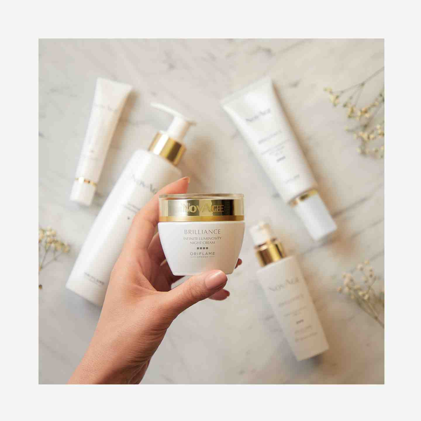 Rozjasňujúci nočný krém NovAge Brilliance (35745) – Starostlivosť o pleť | Oriflame cosmetics