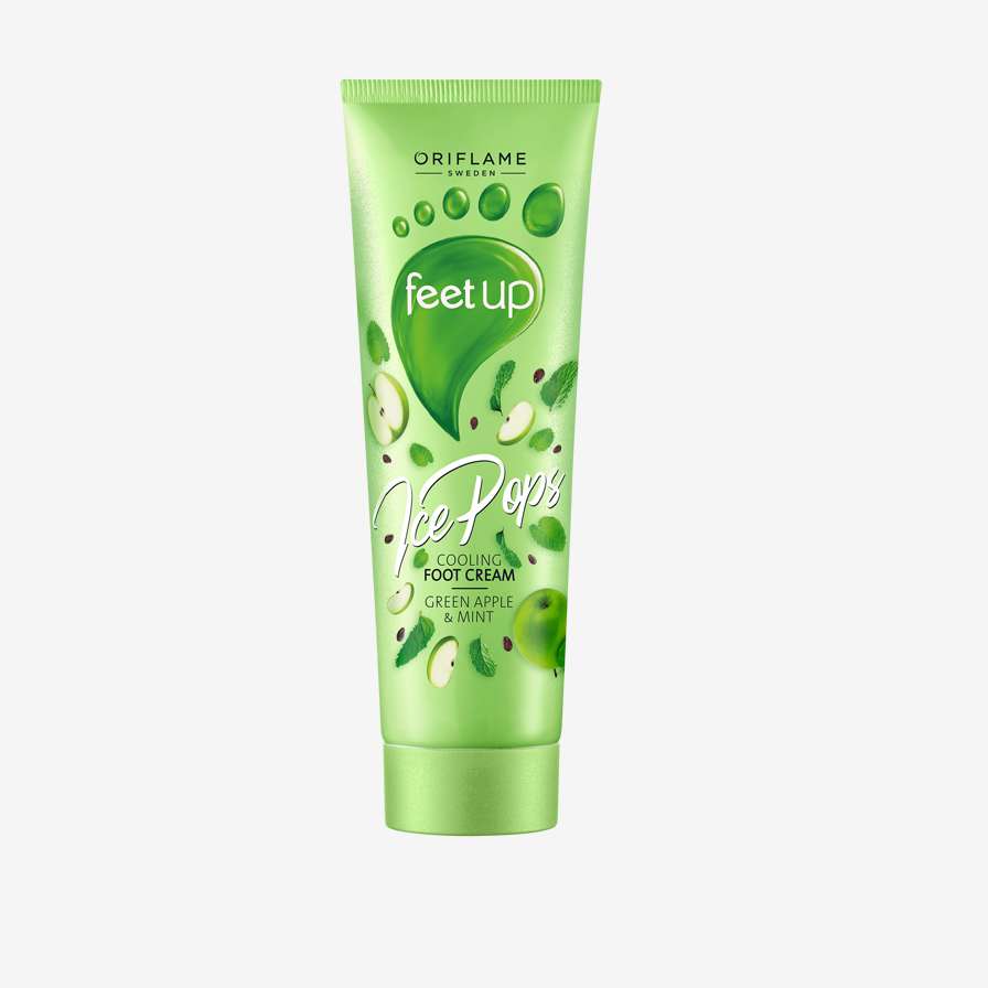 Ice Pops Cooling Foot Cream Green Apple & Mint