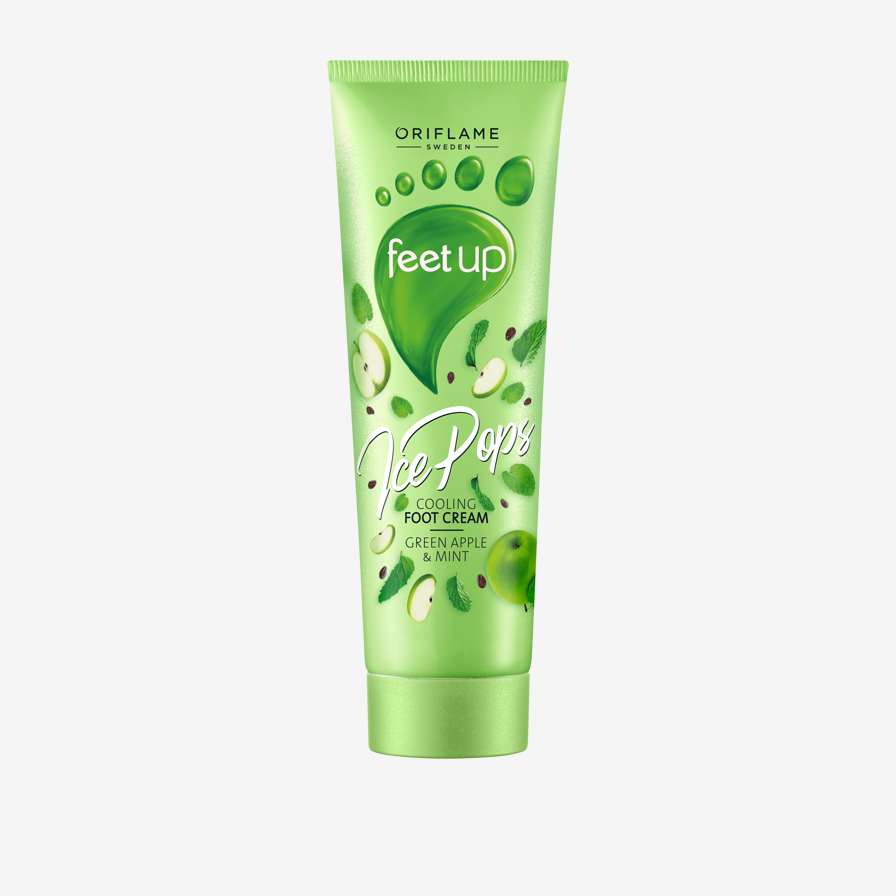 Ice Pops Cooling Foot Cream Green Apple & Mint
