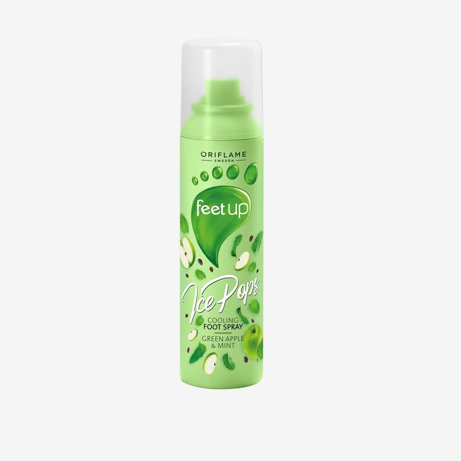 Spray Refrescante para Pies con Manzana Verde y Menta Feet Up Ice Pops