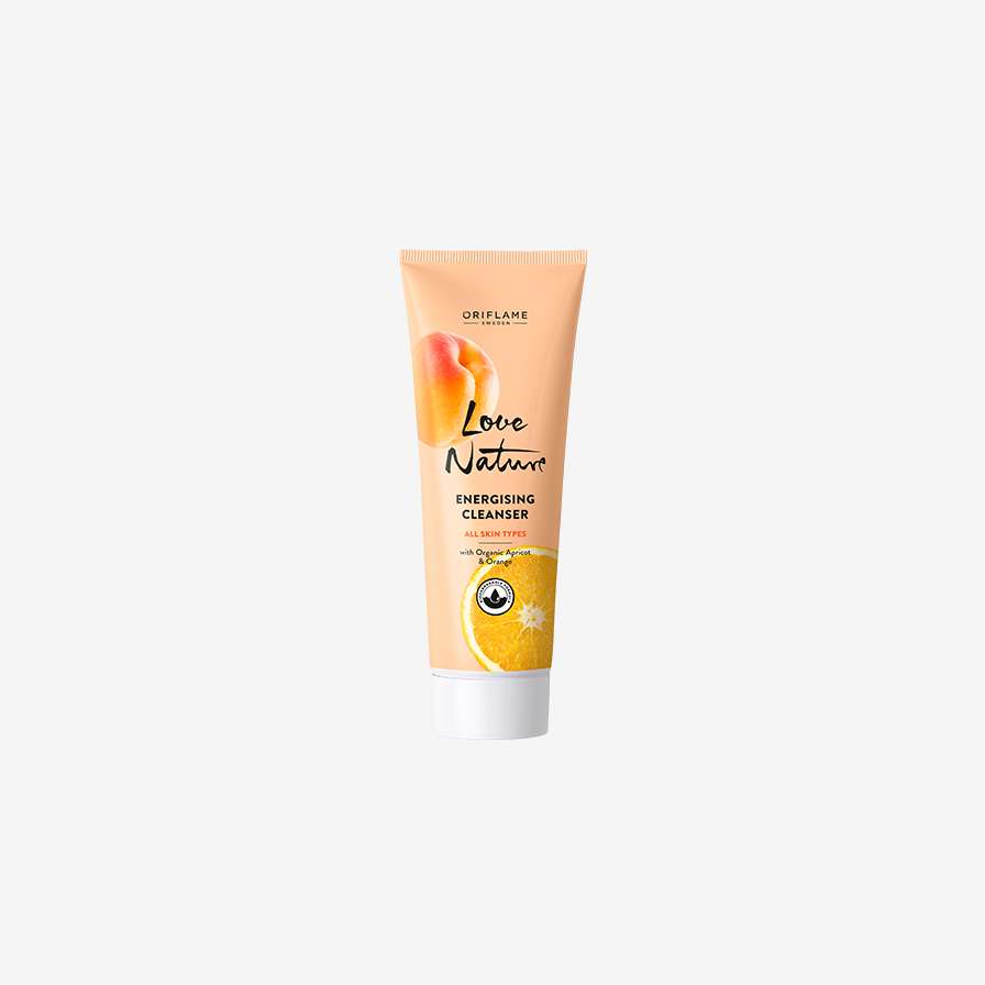 Energising Cleanser with Organic Apricot & Orange