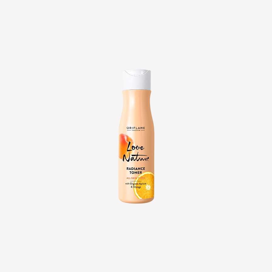 Radiance Toner with Organic Apricot & Orange