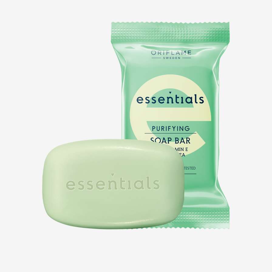 Mydlo Essentials s vitamínom E a zeleným čajom