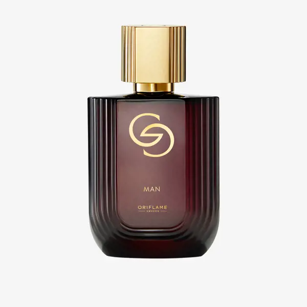 um frasco de perfume