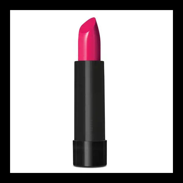 lipstik pink dalam tabung hitam