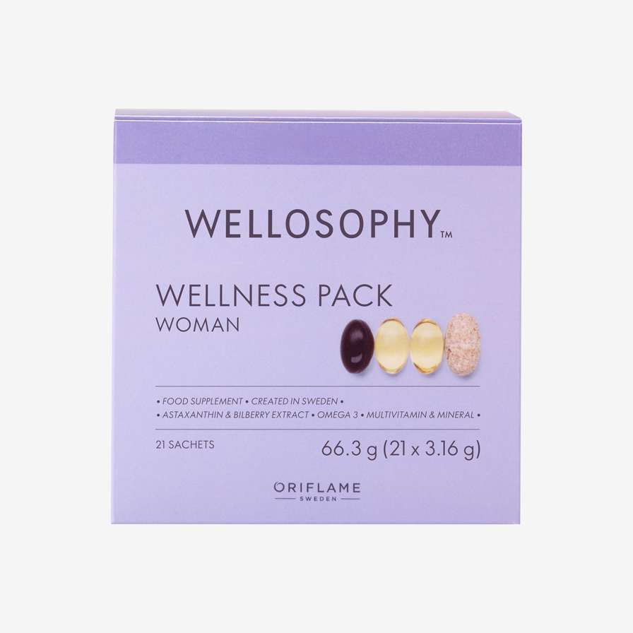 Wellosophy Pack Kadın için Takviye Edici Gıda