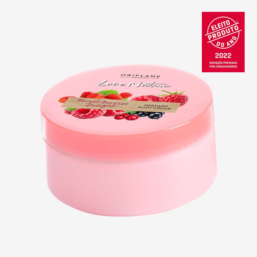 Creme Corporal Yoghurt Forest Berries Delight Love Nature