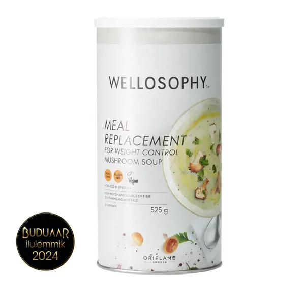 Wellosophy Toidukorra asendaja Seenesupp