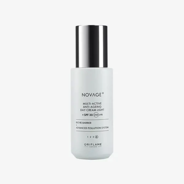 Лек дневен крем Novage+ Multi-Active Anti-Ageing SPF 30