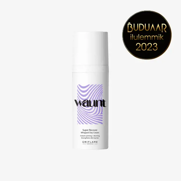 balta pudele ar violetu un melnu tekstu