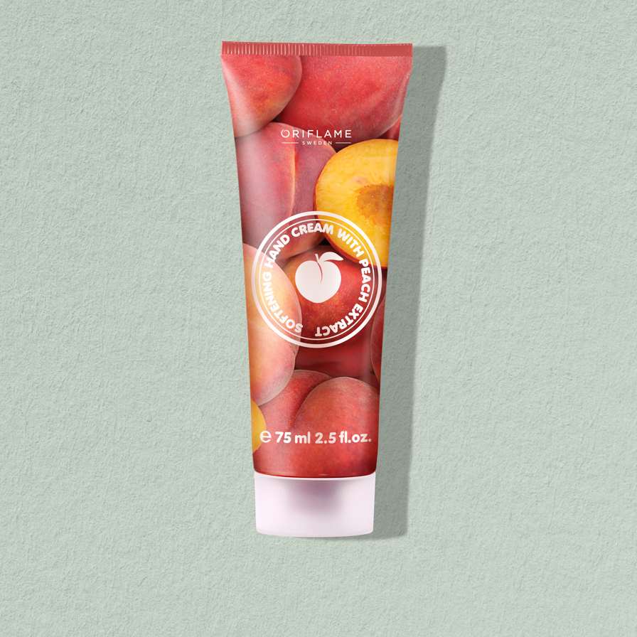Softening Hand Cream with Peach Extract