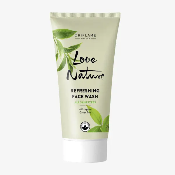 Refreshing Face Wash with Organic Green Tea