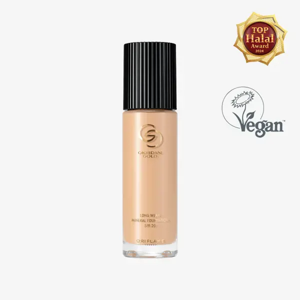 sebotol alas bedak cair